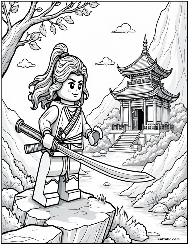 Lego Ninjago Coloring Pages