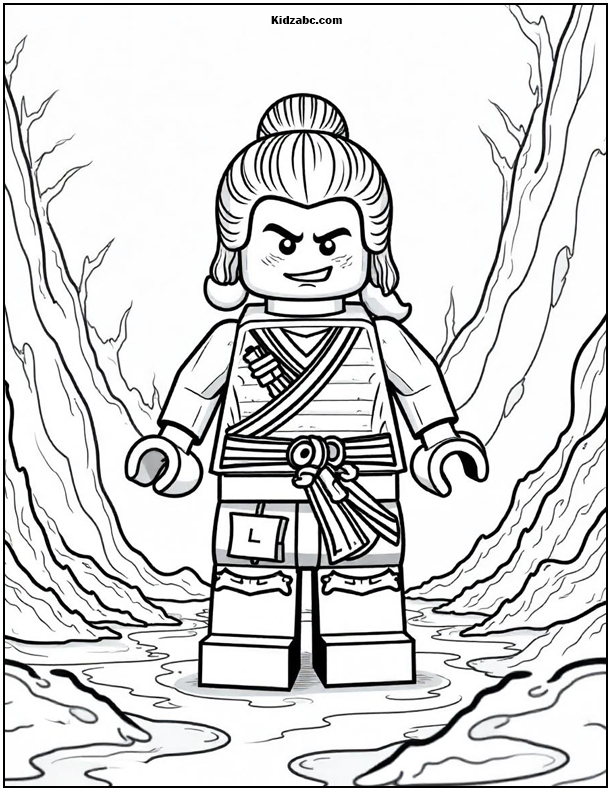 Lego Ninjago Coloring Pages