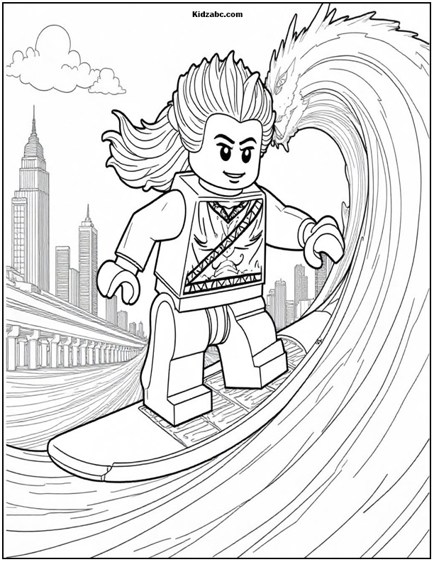 Lego Ninjago Coloring Pages