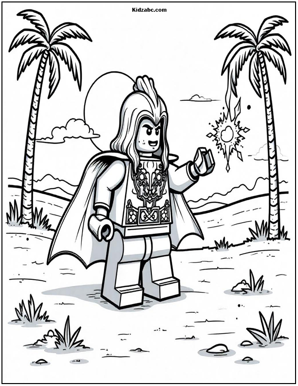 Lego Ninjago Coloring Pages
