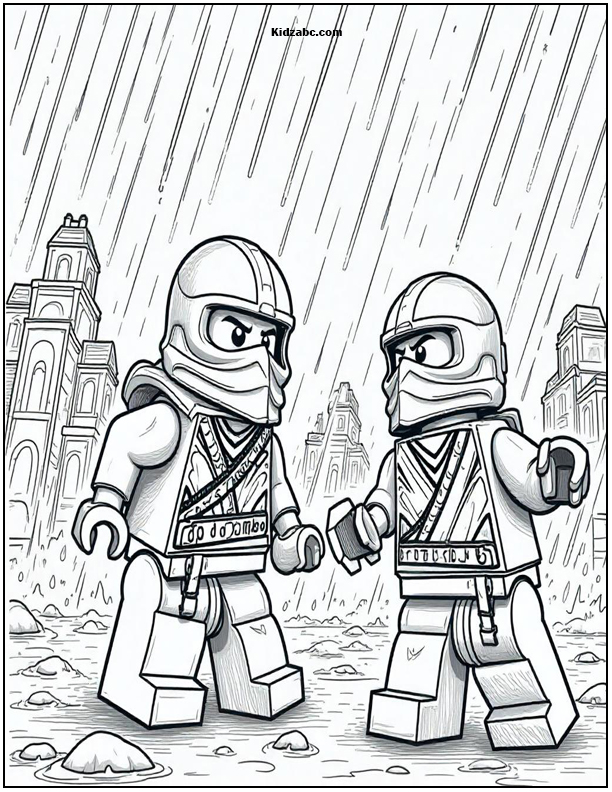 Lego Ninjago Coloring Pages