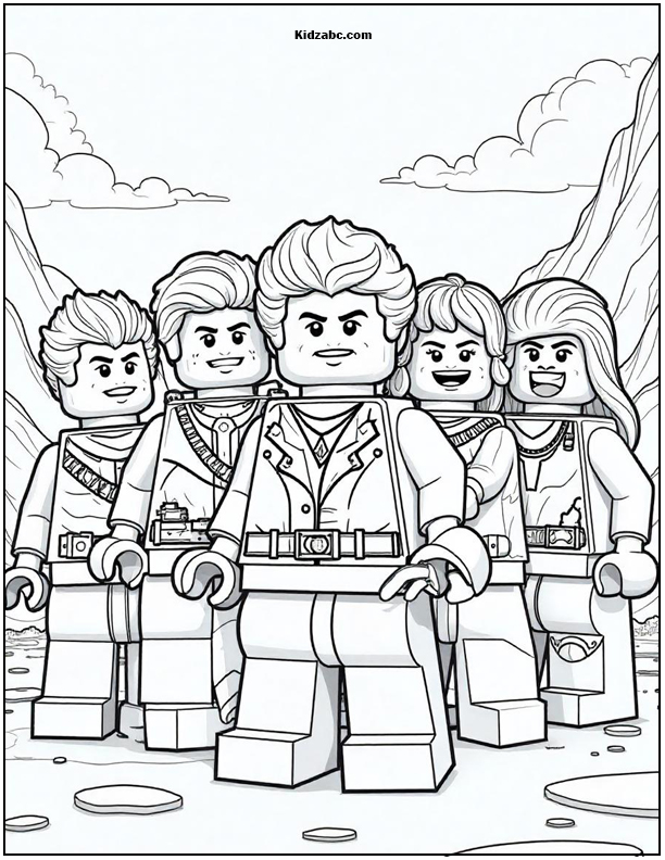 Lego Ninjago Coloring Pages