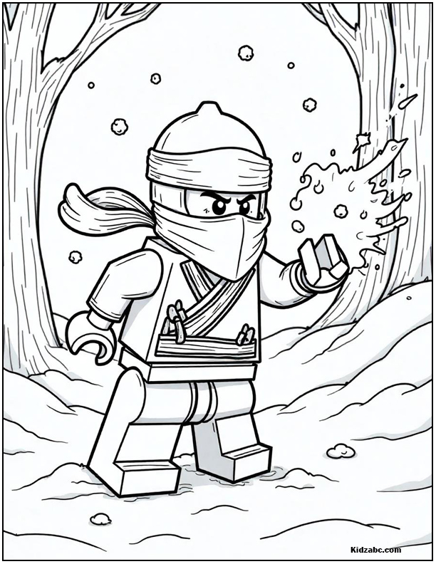 Lego Ninjago Coloring Pages