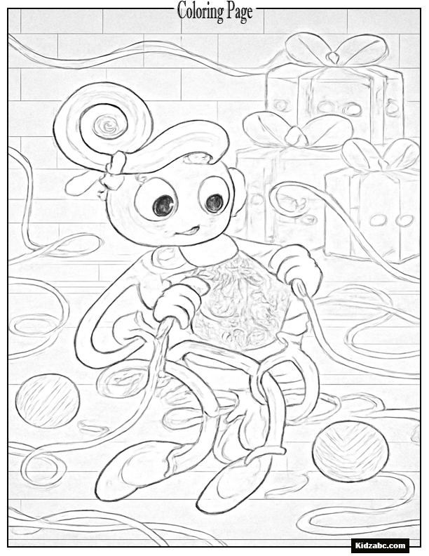 Poppy Playtime Coloring Pages