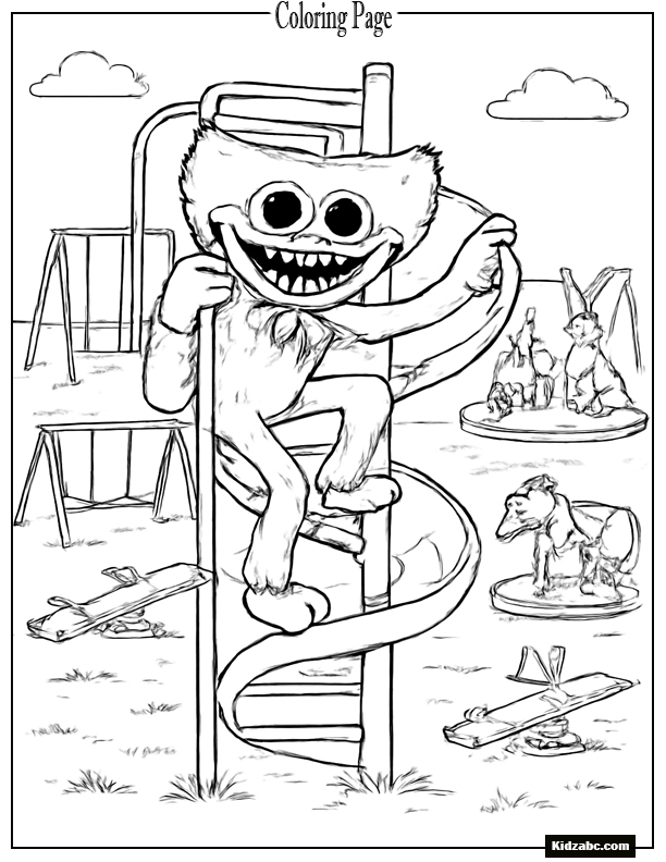 Poppy Playtime Coloring Pages