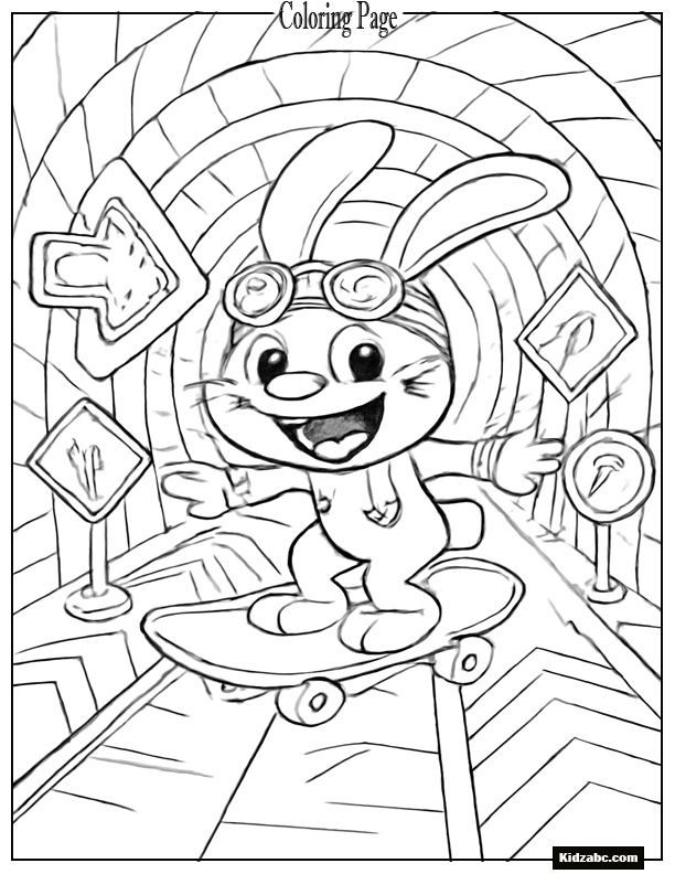 Poppy Playtime Coloring Pages