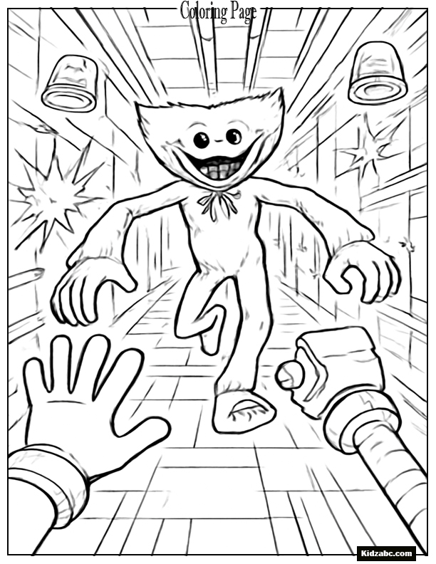 Poppy Playtime Coloring Pages