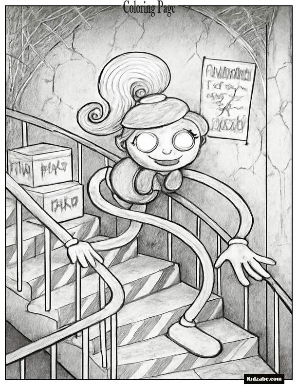 Poppy Playtime Coloring Pages