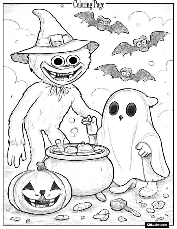 Poppy Playtime Coloring Pages