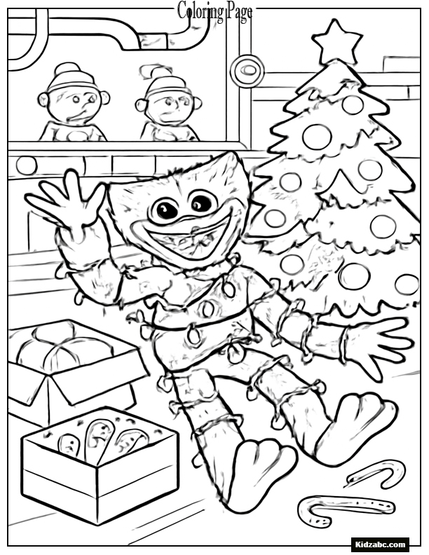 Poppy Playtime Coloring Pages