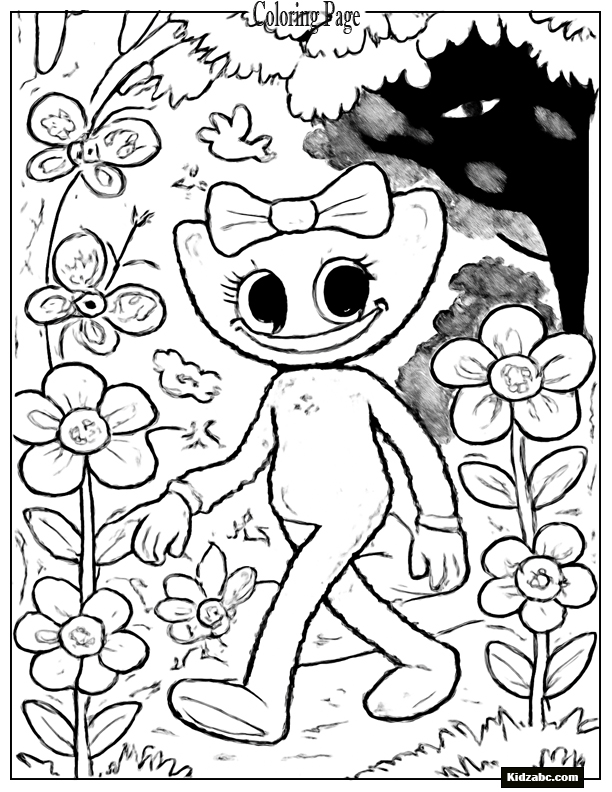 Poppy Playtime Coloring Pages