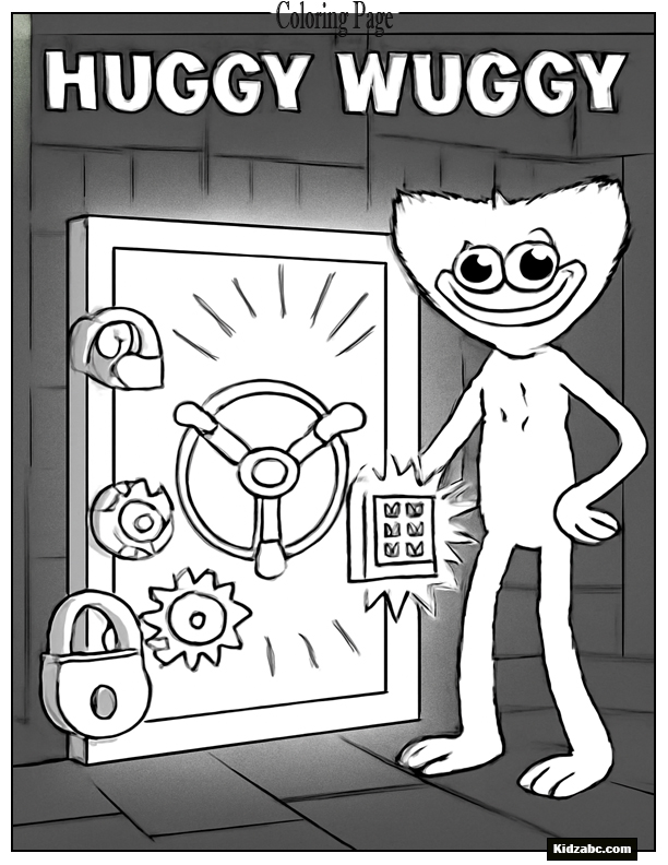 Poppy Playtime Coloring Pages