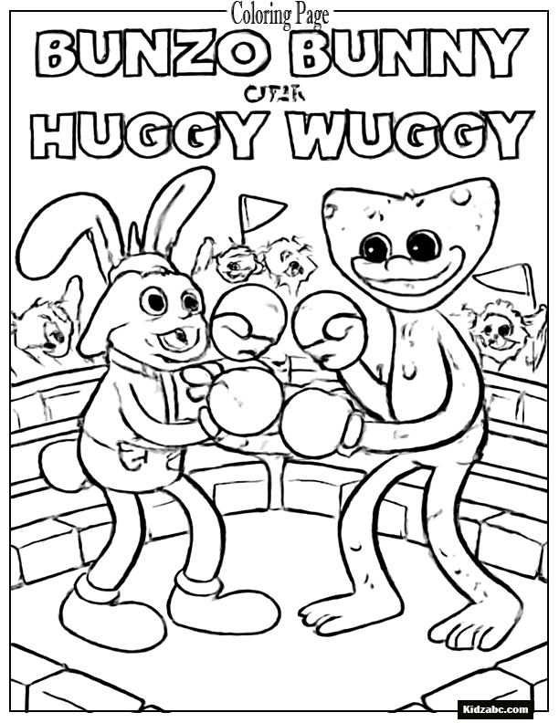 Poppy Playtime Coloring Pages
