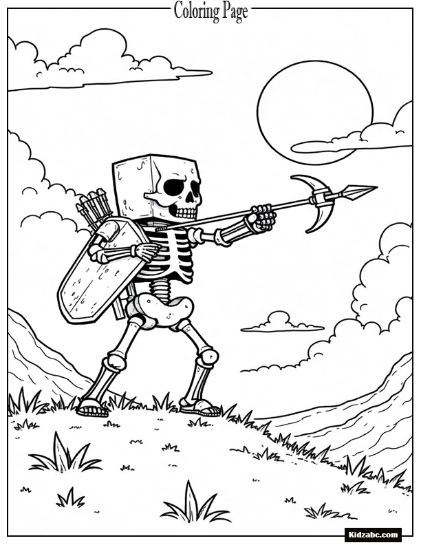 Minecraft Coloring Pages
