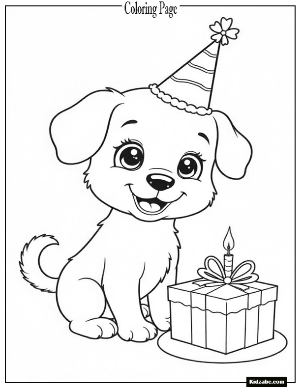 Birthday Coloring Pages