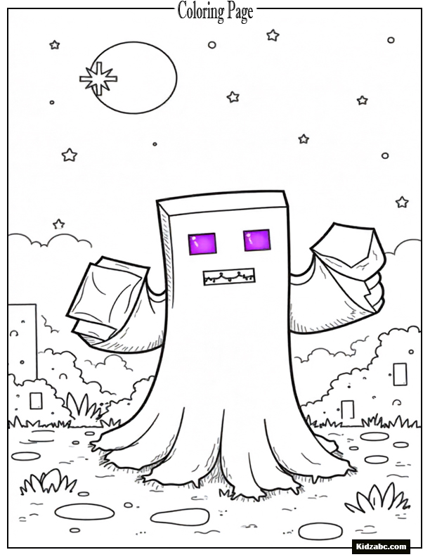 Minecraft Coloring Pages