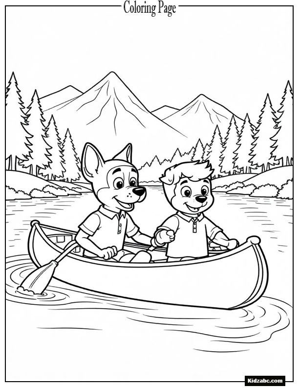 Paw Patrol Coloring Pages 