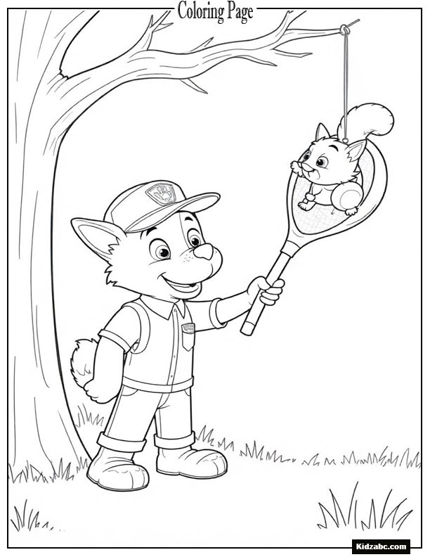 Paw Patrol Coloring Pages 