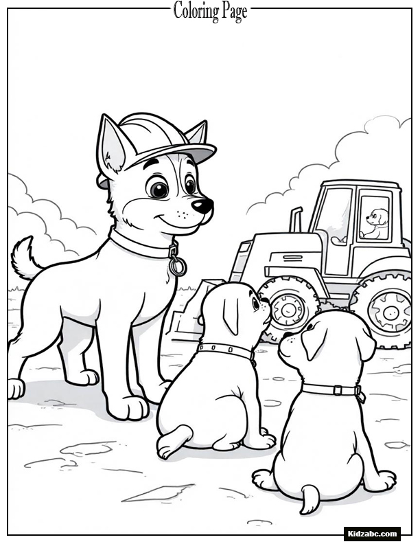Paw Patrol Coloring Pages 