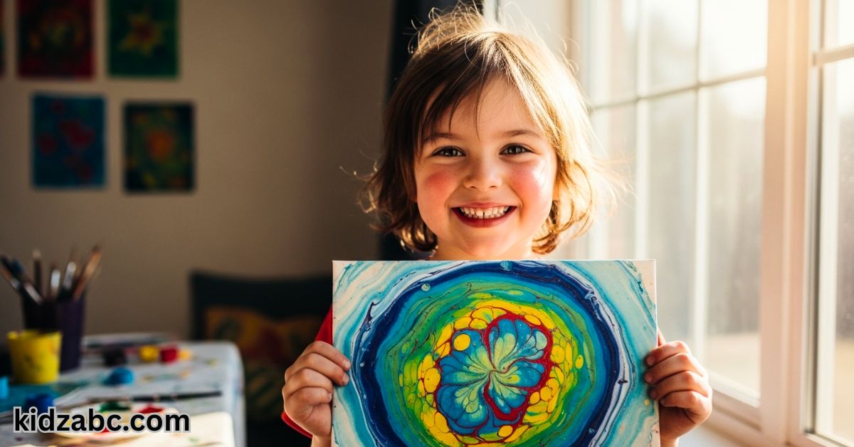 Marble Painting For Your Kids