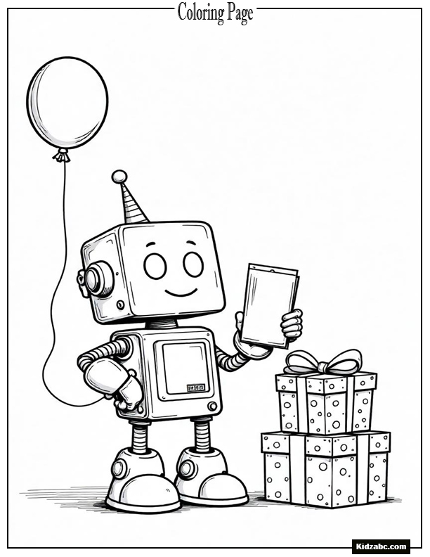 Birthday Coloring Pages