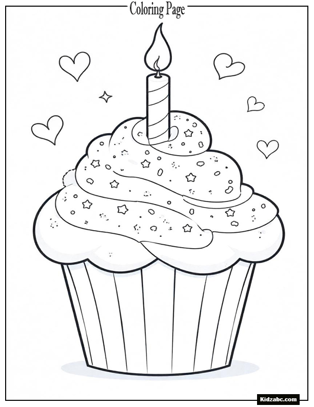 Birthday Coloring Pages
