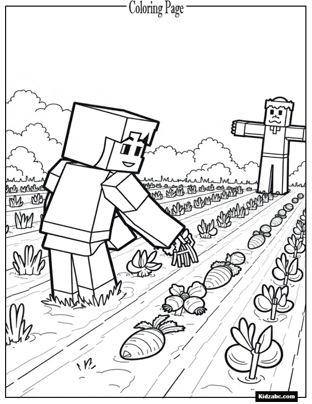 Minecraft Coloring Pages