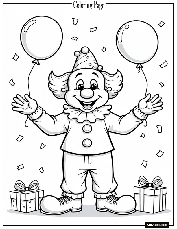 Birthday Coloring Pages