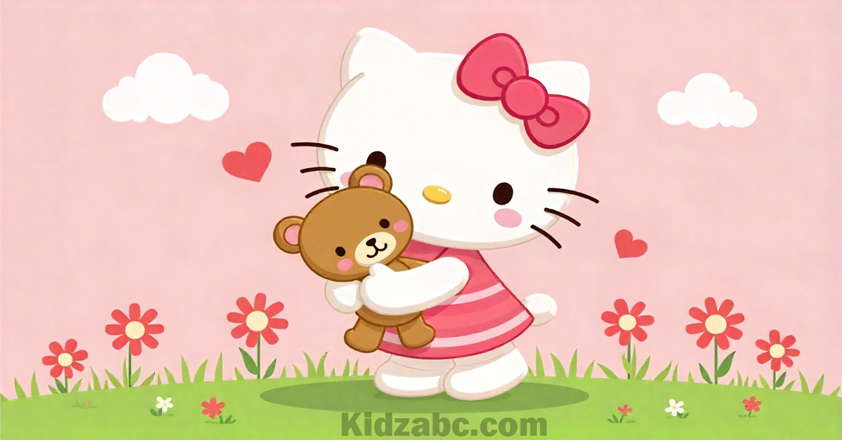 Hello Kitty Coloring Pages