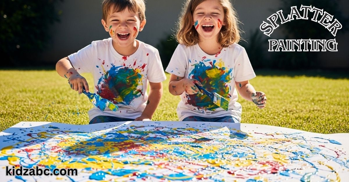 How To Create Splatter Painting