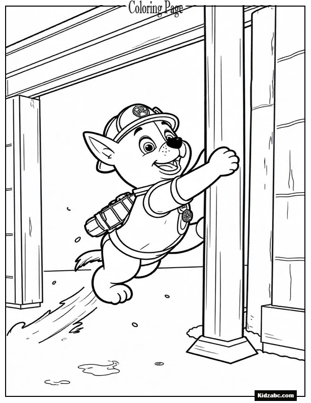 Paw Patrol Coloring Pages 