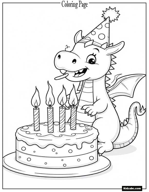 Birthday Coloring Pages