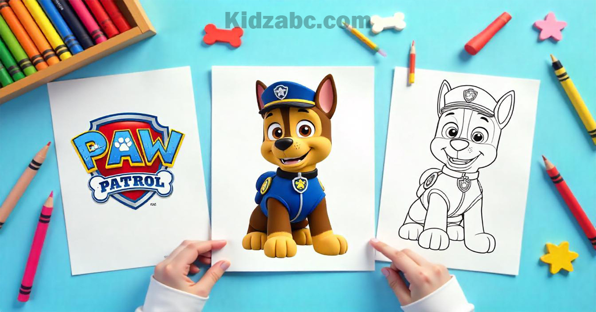 Paw Patrol Coloring Pages