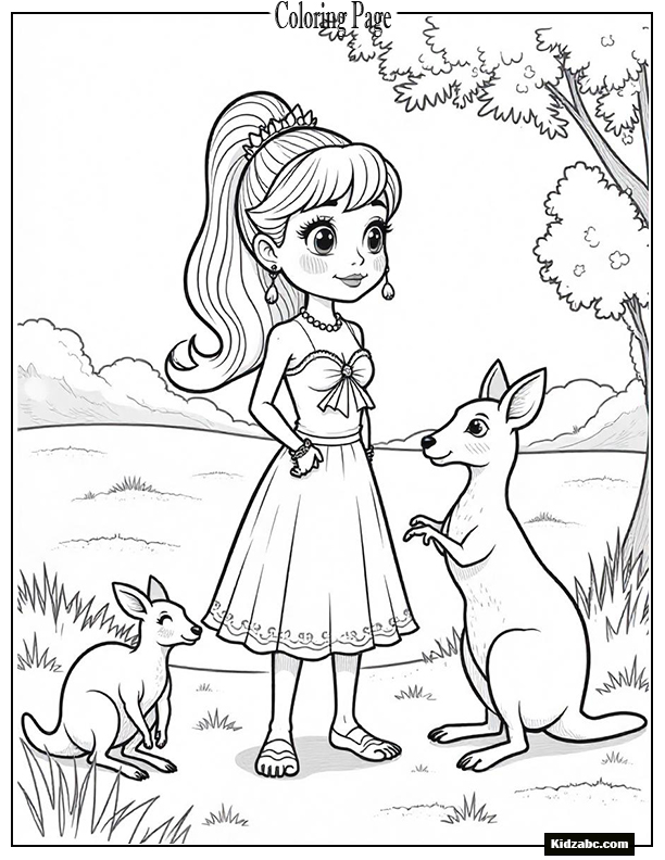 Princess Peach in spring picnic