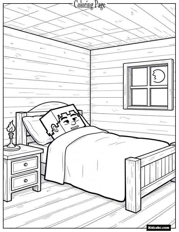 Minecraft Coloring Pages