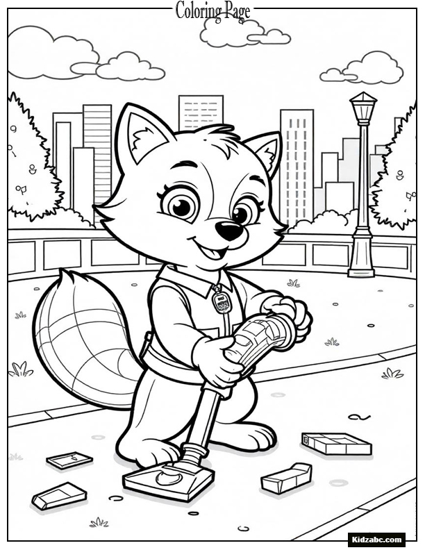 Paw Patrol Coloring Pages 
