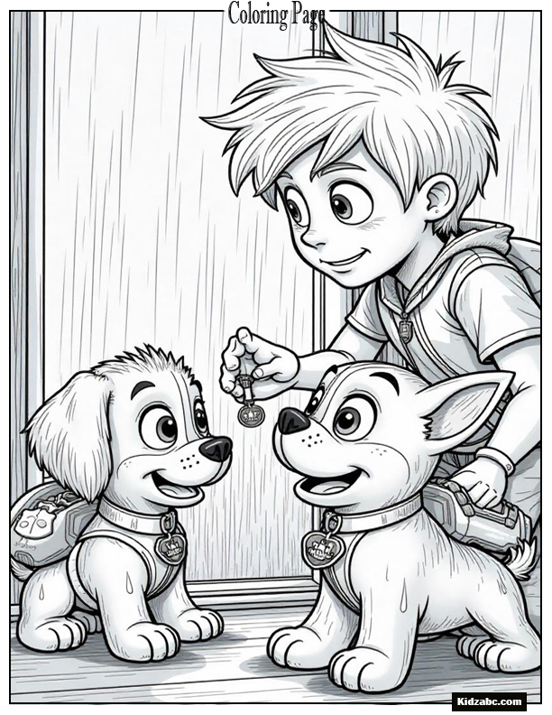 Paw Patrol Coloring Pages 