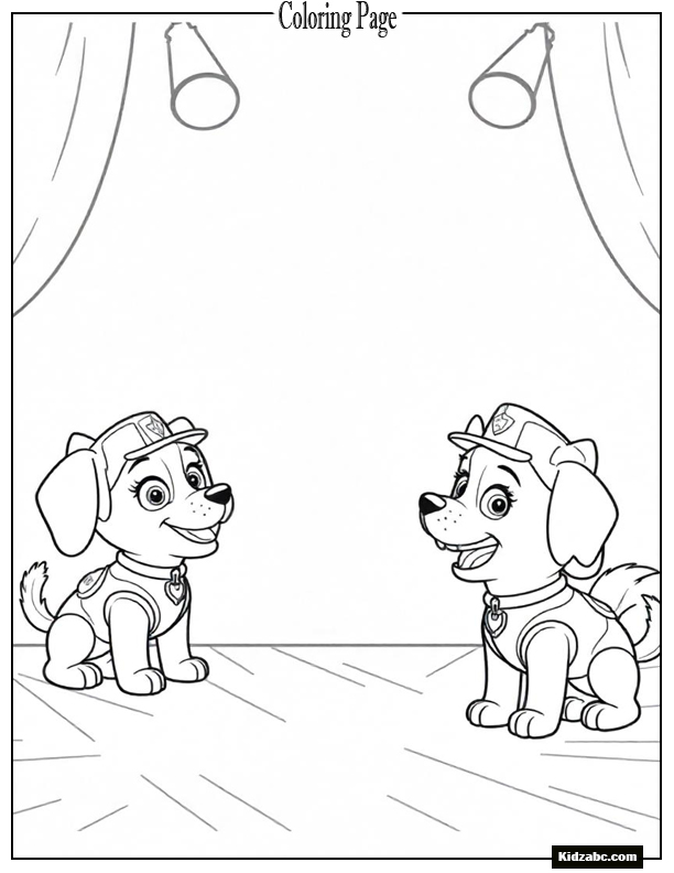 Paw Patrol Coloring Pages 