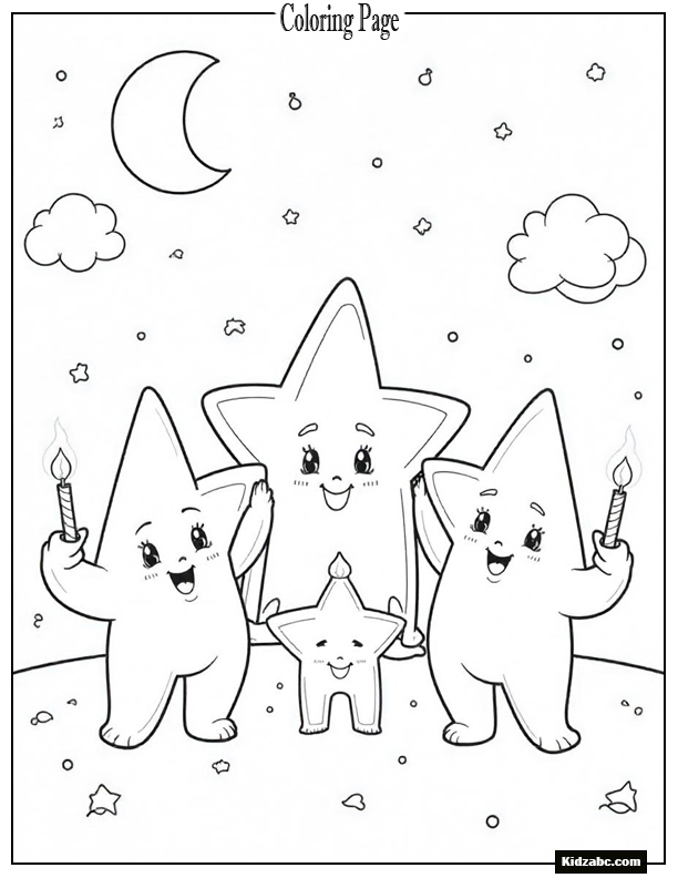 Birthday Coloring Pages
