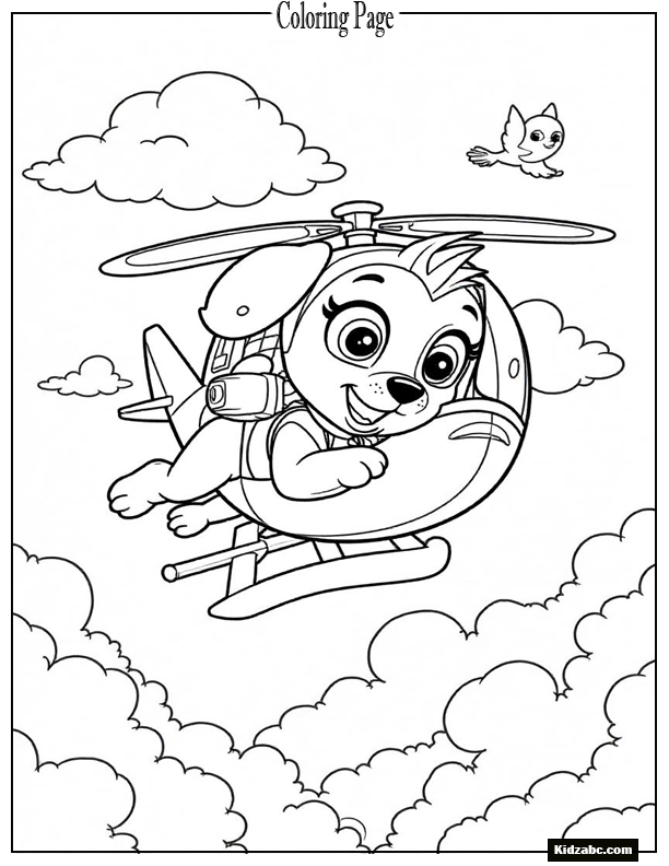 Paw Patrol Coloring Pages 