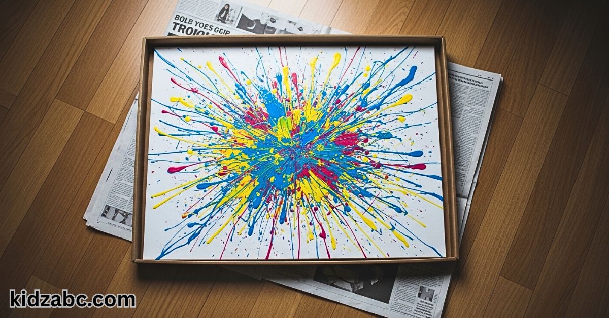 How To Create Splatter Painting