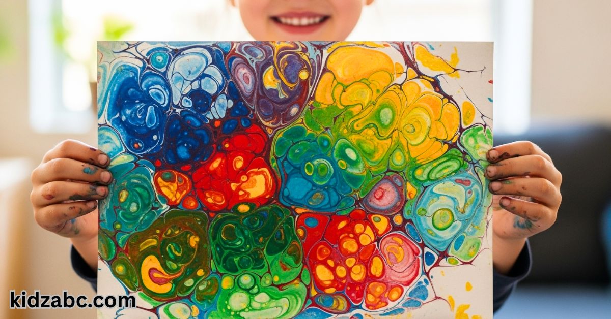 Marble Painting For Your Kids