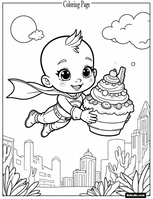 Birthday Coloring Pages