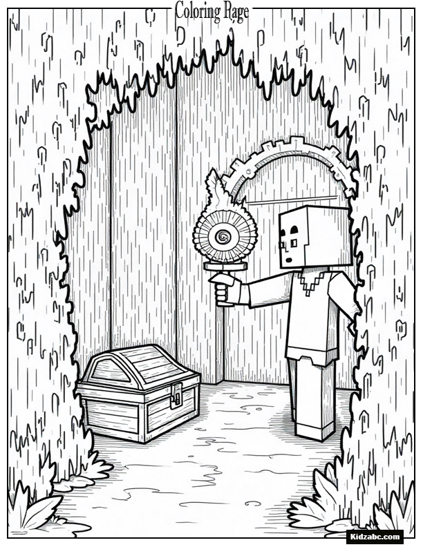 Minecraft Coloring Pages