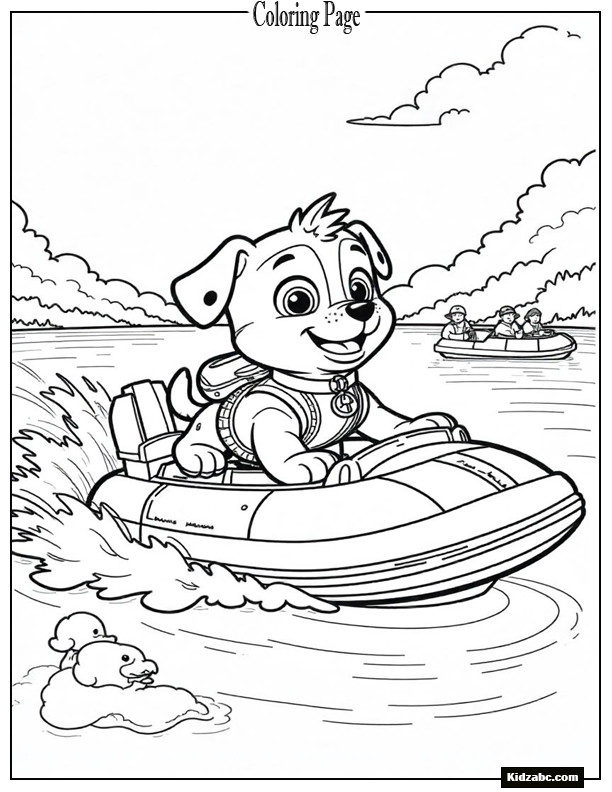 Paw Patrol Coloring Pages 