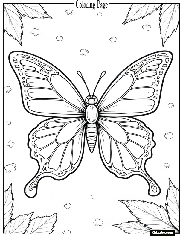 Butterfly Coloring Pages