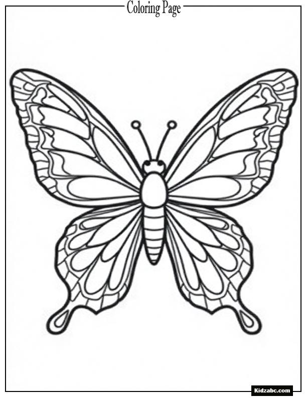 Butterfly Coloring Pages