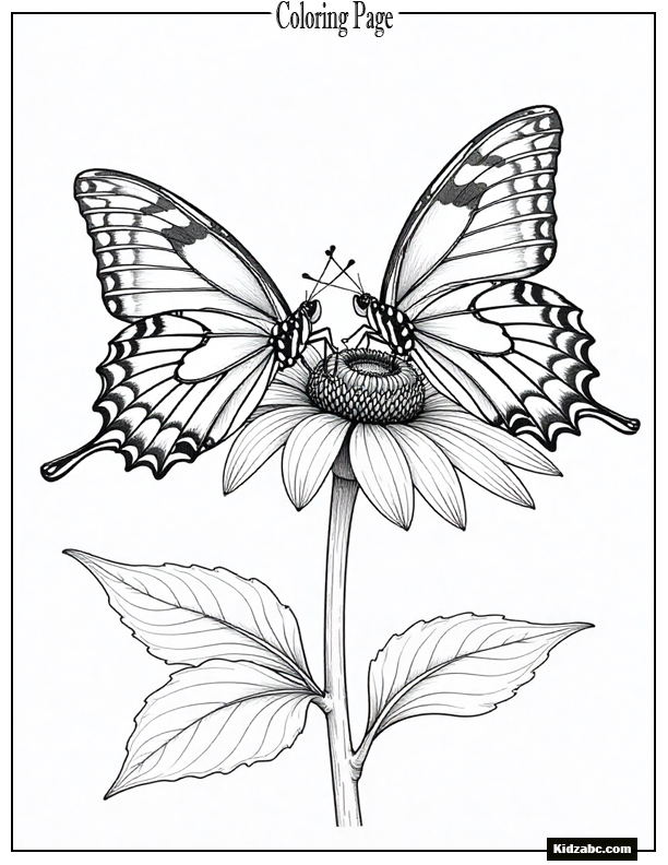 Butterfly Coloring Pages