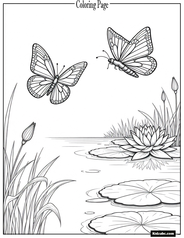 Butterfly Coloring Pages