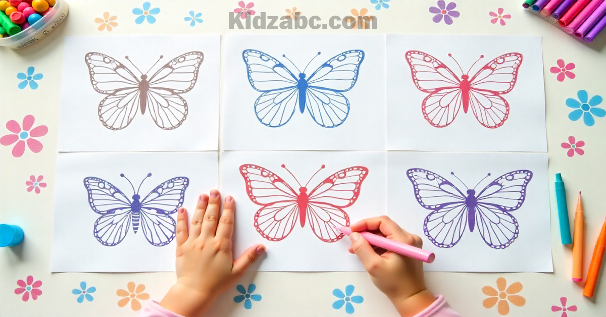 Butterfly Coloring Pages